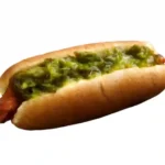 Mustard Relish Hot Dog
