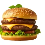 Big double burger
