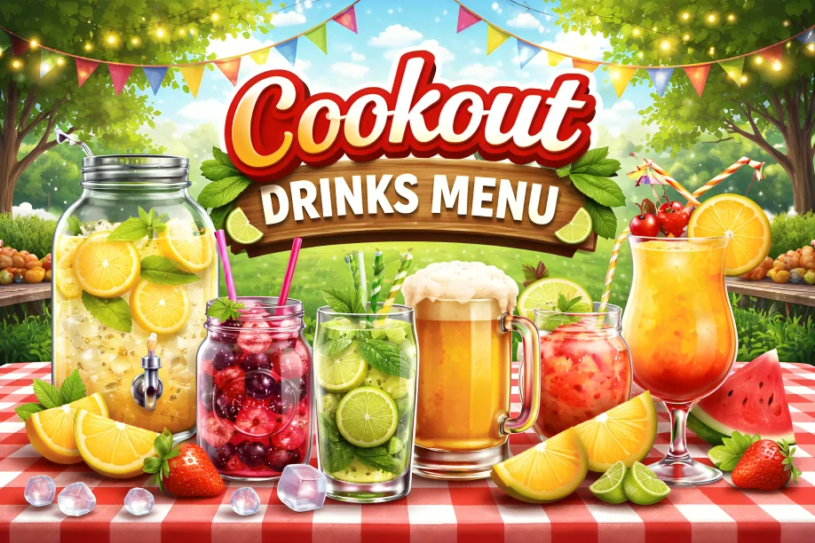 Cookout Drinks Menu 2026 Discover Flavors and Latest Prices