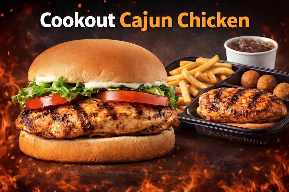 Cookout Cajun Chicken - Price, Calories, and More (2026)