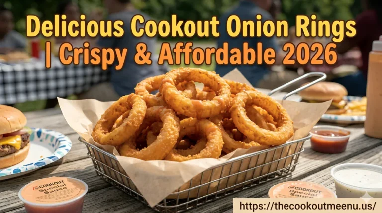 Delicious Cookout Onion Rings | Crispy & Affordable 2026