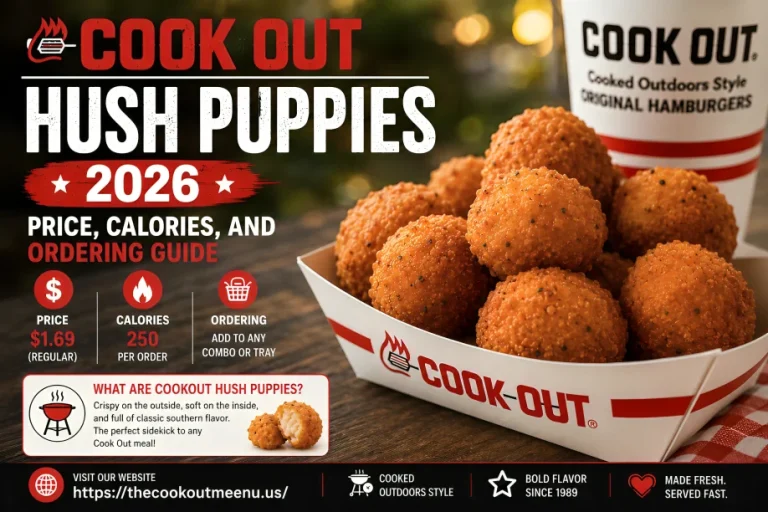 Cookout Hush Puppies 2026: Price, Calories, and Ordering Guide