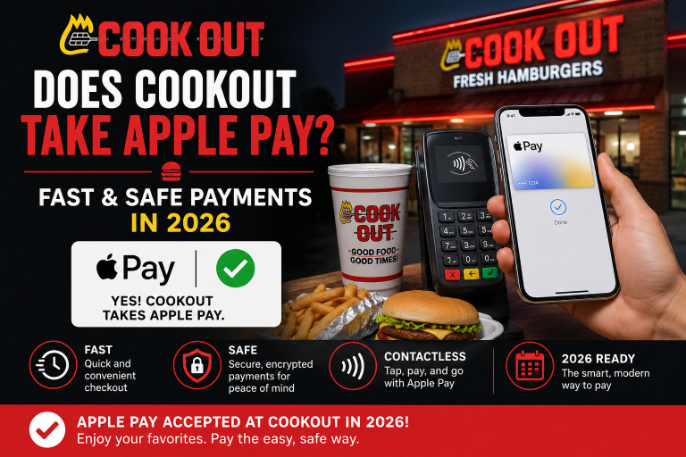 Does Cookout Take Apple Pay? Fast & Safe Payments in 2026
