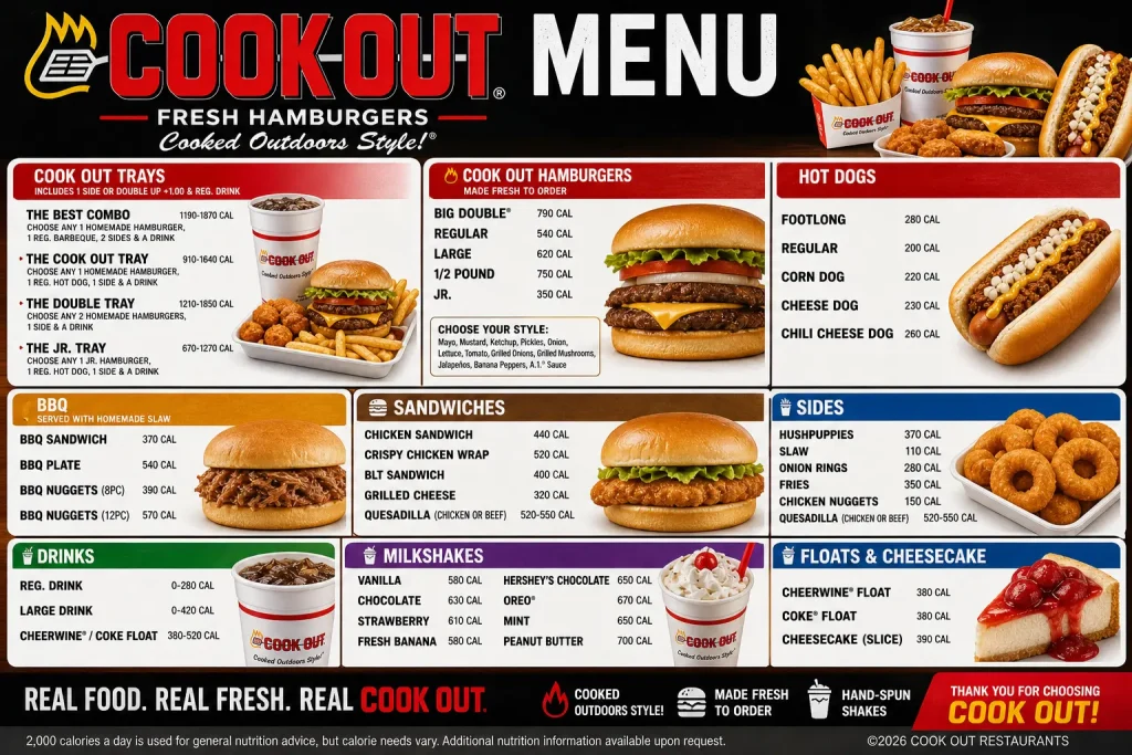 Best Tips Before Ordering at Cookout