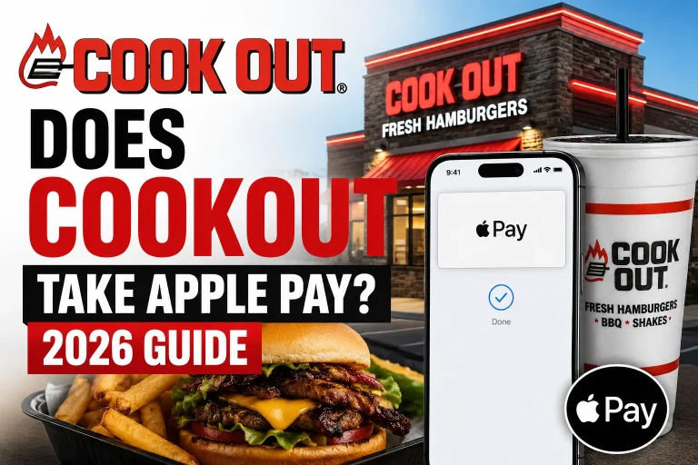 Does Cookout Take Apple Pay? 2026 Guide