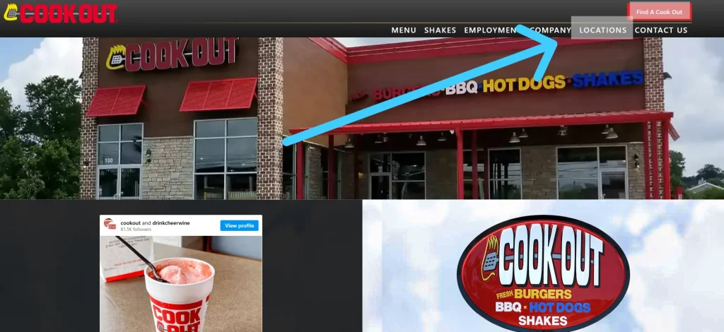 How to Use the Cook Out Store Locator