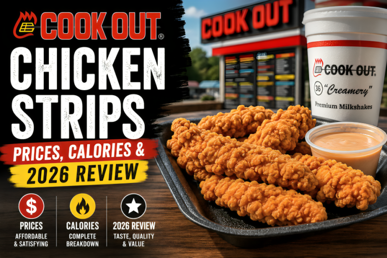 Cookout Chicken Strips Prices, Calories & 2026 Review
